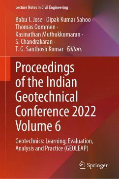 Proceedings of the Indian Geotechnical Conference 2022 Volume 6 (eBook, PDF)
