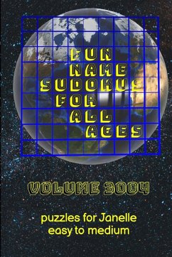 Fun Name Sudokus for All Ages Volume 3004 - Lewis, Glenn