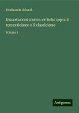 Dissertazioni storico-critiche sopra il romanticismo e il classicismo