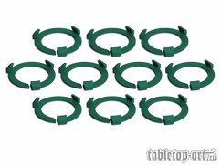 Squad Marker - 32mm Dark Green (10)