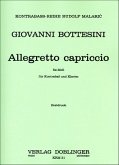 Allegretto capriccio fis-Moll für Kontrabaß und Klavier Allegretto capriccio fis-Moll für Kontrabaß und Klavier