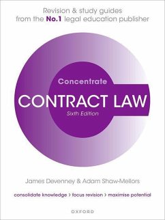 Contract Law Concentrate - Devenney, James (Head of School and Professor of Transnational Comme; Shaw-Mellors, Adam (Senior Lecturer in Commercial Law, Law School, A