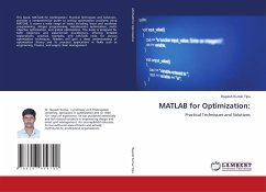 MATLAB for Optimization: - Kumar Tipu, Rupesh