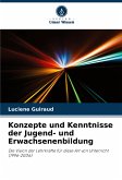 Konzepte und Kenntnisse der Jugend- und Erwachsenenbildung