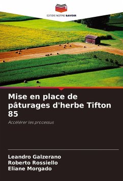 Mise en place de pâturages d'herbe Tifton 85 - Galzerano, Leandro; Rossiello, Roberto; Morgado, Eliane