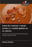 Come far crescere i calcoli urinari e i cristalli gottosi su un vetrino