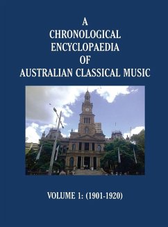 Cover A Chronological Encyclopaedia of Australian Classical Music