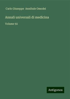 Annali universali di medicina - Annibale Omodei, Carlo Giuseppe