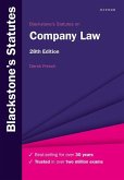 Blackstone's Statutes on Company Law