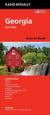 Rand McNally Easy to Read: Georgia State Map - Rand Mcnally