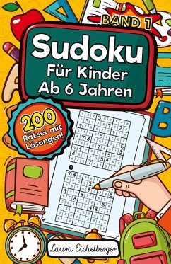 Cover Sudoku Für Kinder Ab 6 Jahren