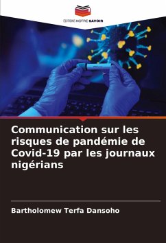 Cover Communication sur les risques de pandémie de Covid-19 par les journaux nigérians