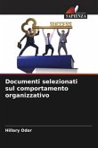 Documenti selezionati sul comportamento organizzativo