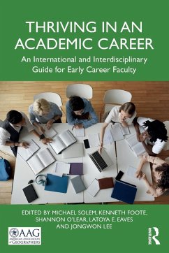 Cover Thriving in an Academic Career