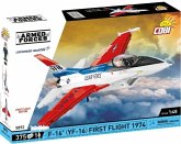 COBI Armed Forces 5892 - F-16 (YF-16) First Flight 1974, Kampf- und Angriffsflugzeug, Bausatz 1:48, 375 Klemmbausteine
