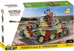 Cover COBI Historical Collection 3113 - Panzer VI Ausf. B Königstiger, WWII, Bausatz 1:35, 802 Klemmbausteine