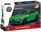 COBI 24605 - Alfa Romeo Giulia Quadrifoglio, Sportlimousine, Bausatz 1:35, 90 Klemmbausteine