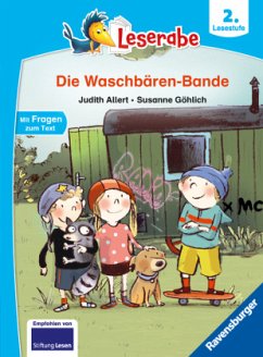 Cover Leserabe 2. Lesestufe - Die Waschbären-Bande