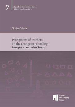 Perceptions of teachers on the change in schooling - Gahutu, Charles