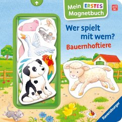 Cover Mein erstes Magnetbuch - Wer spielt mit wem? Bauernhoftiere