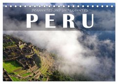 Bekanntes und Unbekanntes Peru (Tischkalender 2025 DIN A5 quer), CALVENDO Monatskalender - Calvendo;Vargard, Askson