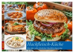 Hackfleisch-Küche (Wandkalender 2025 DIN A2 quer), CALVENDO Monatskalender