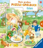 Mein großes Puzzle-Spielbuch: Ostern - Puzzlebuch ab 2 Jahren, mit 10 Puzzleteilen, Geschenk fürs Osternest