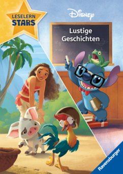 Disney: Lustige Geschichten mit Stitch und Vaiana - Lesen lernen mit den Leselernstars - Erstlesebuch - Kinder ab 6 Jahren - Lesen üben 1. Klasse - Dalitz, Sarah