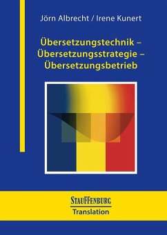 Cover Übersetzungstechnik - Übersetzungsstrategie - Übersetzungsbetrieb
