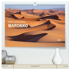 Märchenhaftes Marokko (hochwertiger Premium Wandkalender 2025 DIN A2 quer), Kunstdruck in Hochglanz