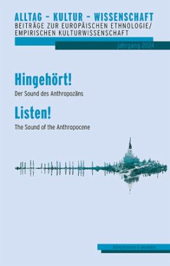 Cover Hingehört! Der Sound des Anthropozäns - Listen! The Sound of the Anthropocene