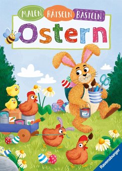 Cover Malen, Rätseln, Basteln - Ostern