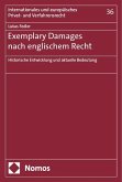 Exemplary Damages nach englischem Recht