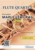 Flute Quartet / Ensemble "Maple Leaf Rag" score & parts (fixed-layout eBook, ePUB)