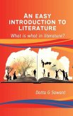 An Easy Introduction to Literature