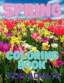 Spring Coloring Book For Adults