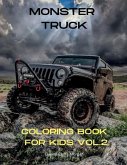 Monster Truck Coloring Book for Kids vol.2