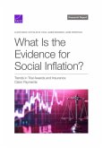 What Is the Evidence for Social Inflation?