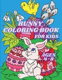 Bunny Coloring Book for Kids Ages 4-8