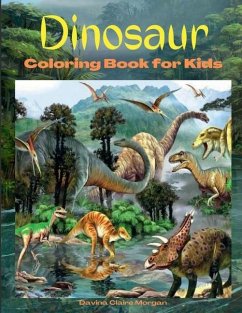 Dinosaur Coloring Book for Kids - Davina Claire Morgan