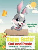 Happy Easter Cut and Paste Workbook for Preschool Kindergarten