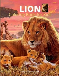 Lion Coloring Book for Kids - Davina Claire Morgan