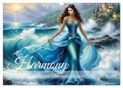 Harmony - Elegance in harmony of waves (Wall Calendar 2025 DIN A3 landscape), CALVENDO 12 Month Wall Calendar