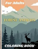 Forest Animals Coloring Book For Adults