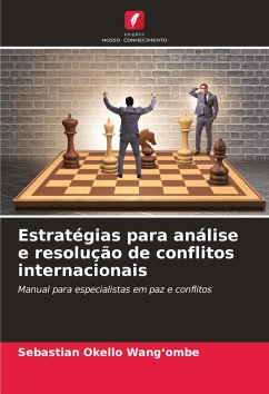 Cover Estratégias para análise e resolução de conflitos internacionais