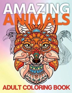 Amazing Animals Adult Coloring Book - Nikolas Norbert