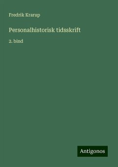 Personalhistorisk tidsskrift - Krarup, Fredrik