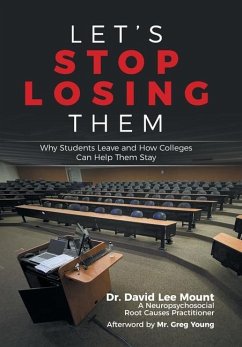 Let's Stop Losing Them - Mount, David Lee