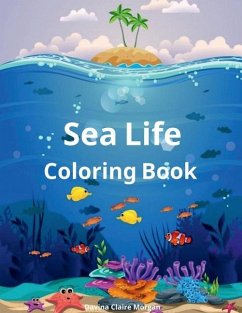 Sea Life Coloring Book - Davina Claire Morgan