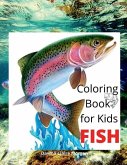 Fish Coloring Book for Kids